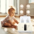 thumbnail image 4 of Sejoy Bottle Warmer For Baby,6-in-1 Fast Baby Milk Warmer with LCD Display,Double Bottle Warmer,Steam Sterilizer,24H Temperature Control for Breastmilk & Formula, 4 of 7