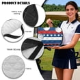 thumbnail image 6 of SEANATIVE Universal Golf Cart Seat Covers Towel Blanket, Portable UV Resistant Club Car Accessories, Compatible with 2-Person Carts, Stars and Stripes Golf Ball Print Patriotic Decoration, 6 of 7