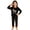 H257 Black, variant on SJLDQY Girls' Halloween Pajama Sets Long Sleeve Dinosaur Graphic Shirts Pants Loungewear Sets Casual Sleepwear 2 Piece Pjs Set