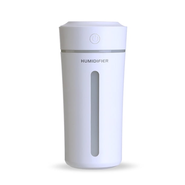Humidificador USB LED, recargable, difusor de aroma de escritorio para el hogar, aceite de viaje portátil, esencial, suministros de oficina, color blanco sidaley HA007907-01