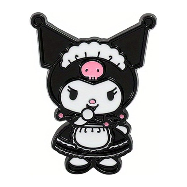 Broche De Sanrio De Moda Para Hombres, Pin De Esmalte Kuromi De Thriller, Insignia De Metal De Hello Kitty De Fresa, Accesorios De Ropa De Mochila Para Hombres