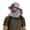 GY2, variant on Solar Sun Hat With Built In Fan For UPF 50+ Wide Brim Outdoor Ventilation Cap For Gardening Beach Drovers Hat