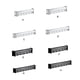 thumbnail image 2 of Yuarrent Estante de cocina montado en la pared, soporte para sartenes, espátula, cuchara, percha para cuchara, hogar, Bar, restaurante, café, punzón, Organizadores de utensilios de cocina Mate 50cm Yuarrent HA067348-03, 2 of 6