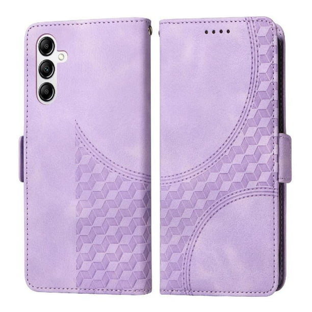 Funda GANGXUN para Samsung Galaxy A14 4G con diseño acolchado elegante, cuero PU, protección total y ajuste preciso