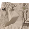 thumbnail image 7 of SELONE Cargo Pants for Men with Pockets Elastic Waist Joggers Relaxed Outdoor Trousers Hiking Winter Pants Khaki 34, 7 of 7