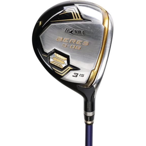 Pre-Owned Honma Golf Club Beres S-06 3-Star 15* 3 Wood Regular Graphite Armrq X 47 Value