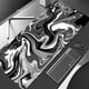 thumbnail image 1 of Alfombrilla de ratón en blanco y negro, alfombrilla para teclado de gran empresa, alfombrillas de ratón XXXL, alfombrilla de escritorio de goma de 31,4x11,8 pulgadas, Alfombra de escritorio de diseño LIUWENJING unisex, 1 of 2