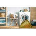 thumbnail image 2 of Ahgly Company Machine Washable Indoor Rectangle Transitional Yellow Area Rugs, 3' x 5', 2 of 7
