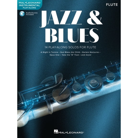 Jazz & Blues: Instrumental Play-Along for Flute, (Paperback)