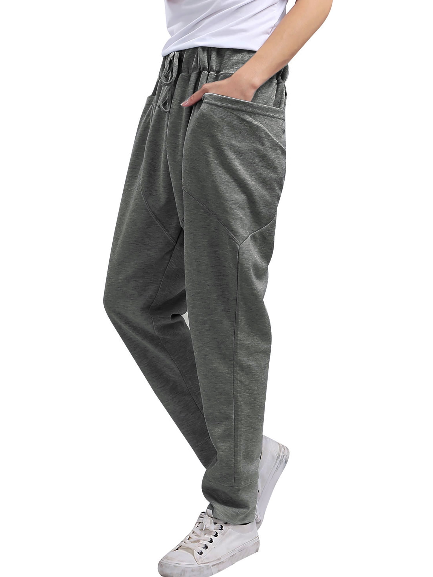 Dark Grey Size 10 unik Girl Fleece Jogger Sweatpants