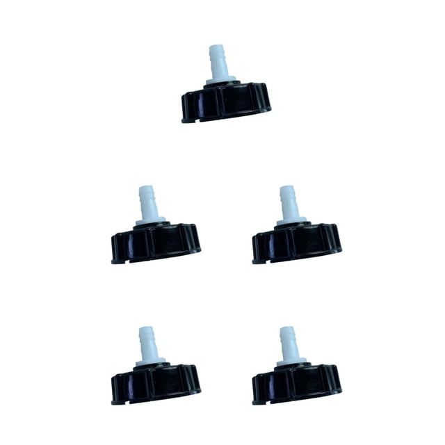 Riwesomey Adaptador de manguera de contenedor IBC, barriles de jardín doméstico de repuesto S60x6, convertidor de rosca, conector de conversión, piezas Type2 NO2 Riwesomey CBP495641