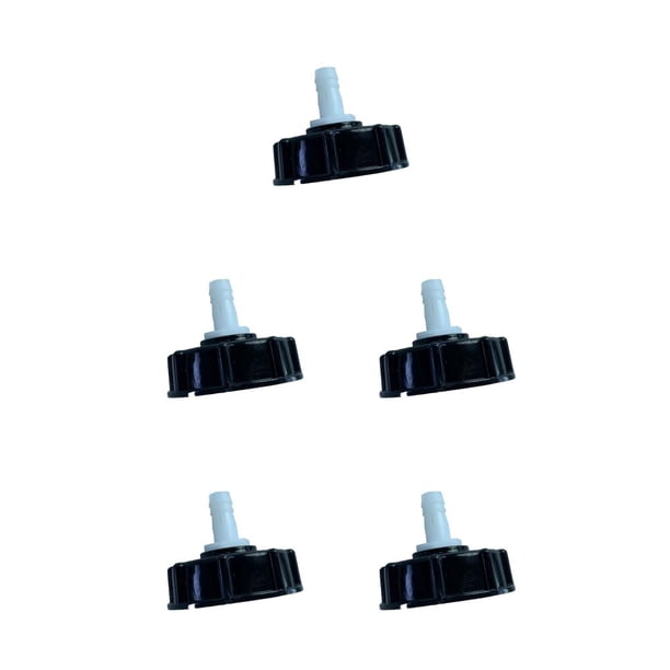 Eigraketly Adaptador de manguera de contenedor IBC barriles domésticos S60x6 tubo de rosca convertidor de cobre de plástico conector de conversión de Type2 NO2 Eigraketly CBP495641