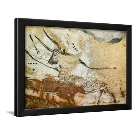 Caves Of Lascaux Fourth Bull Below Red Cow With Calf Great