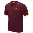 thumbnail image 2 of Men's Colosseum Maroon Minnesota Golden Gophers Big & Tall Santry Polo, 2 of 3