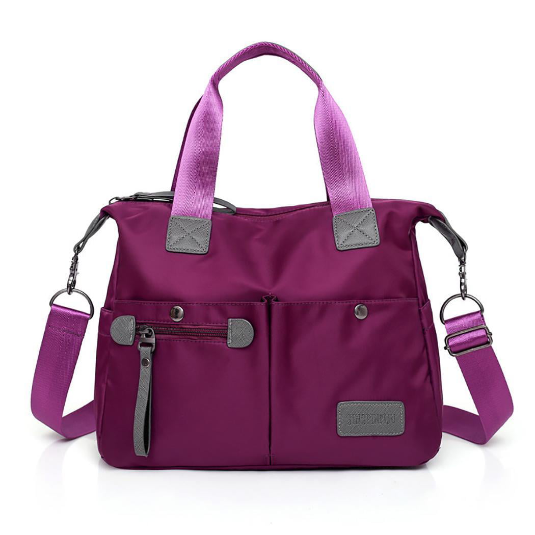 Womens Nylon Versatile Shoulder Messenger Bag Shoulder Bag Satchel ...