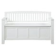 thumbnail image 3 of Riverbay Furniture Banc de Rangement en Bois Blanc, 3 of 7