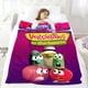thumbnail image 5 of VeggieTales en la Casa anti-pilling, suave, ligera, esponjosa y acogedora de lujo para hogar y cocina – Perfecta para niños y adultos,150X130cm, 5 of 6