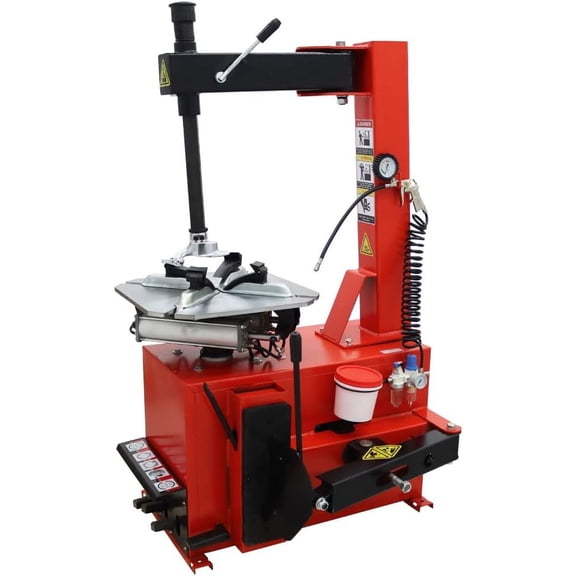 EQCOTWEA Tire Changer Wheel Changers Machine Rim Clamp Wheel Tire Machine Tire Dismounting Machine with Laser Rim Clamp