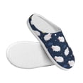 thumbnail image 3 of Lsque Cute Sheep 1 Pattern Womens Comfort Cotton on Scuff With Memory Foam and Anti-skid Sole Slipper-44/45, 3 of 7