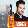 thumbnail image 3 of 260ml Mens Hair Wax Gel With Comb Long Lasting Hold Quick Drying Fluffy V, 3 of 7