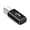 Straight black, variant on YIGSECU Square USB to USB C Charging Cable Square Mouth to Type C Charging Adapter Power Adapter Converter for Laptops Phone Tab