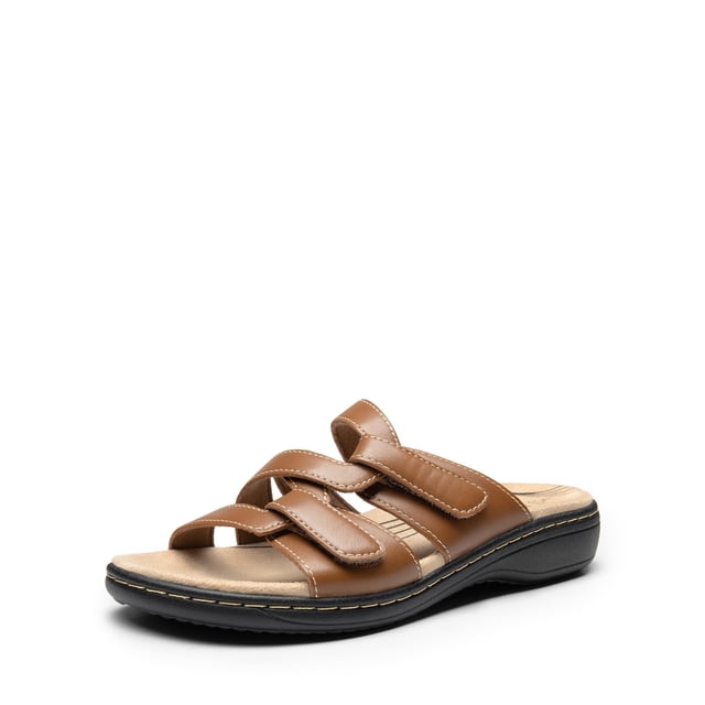 Sandalia DREAM PAIRS SDSS2412W para Mujer con Soporte de Arco Color Tan Talla 9