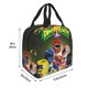 thumbnail image 3 of Bolsa de almuerzo grande Power Rangers para mujeres y hombres, lonchera térmica para adultos, bolsa de almuerzo reutilizable para el trabajo, picnic o viajes (negro), 3 of 8
