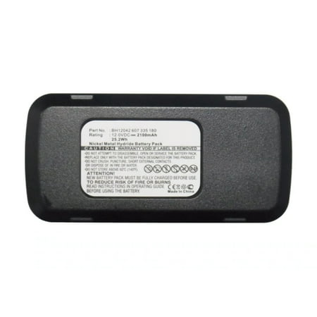 

Batteries N Accessories BNA-WB-H7443 Power Tools Battery - Ni-MH 12 2100mAh Ultra High Capacity Battery - Replacement for Bosch 2 607 335 021 BH1204 BPT1004 Battery