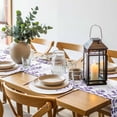 thumbnail image 6 of Purple Ombre Botanical Round 13 Inch Placemats Set of 6, Watercolor Country Pastoral Leaf HeatResistant Non Slip Place Mats for Dining Table, Wipeable Braided Kitchen Table Mats for Housewarming, 6 of 9