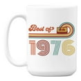 thumbnail image 1 of Vintage Best of 1976 feat. Cassette Tape White Ceramic Coffee & Tea Mug (15oz), 1 of 6