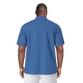 thumbnail image 6 of Cafe Luna Men's and Big Men's Panel Print Short Sleeve Woven Shirt, Size S-4XL, 6 of 7