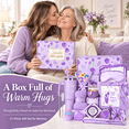 thumbnail image 4 of Vonieion 17Pcs Birthday Gifts for Women,Relaxing Spa Basket with 40 oz Tumbler,Headband and Flannel Blanket,Care Gifts Set for Her Mom Sister Best Friend Wife,Mother's Day,Christmas Gifts,Purple, 4 of 6