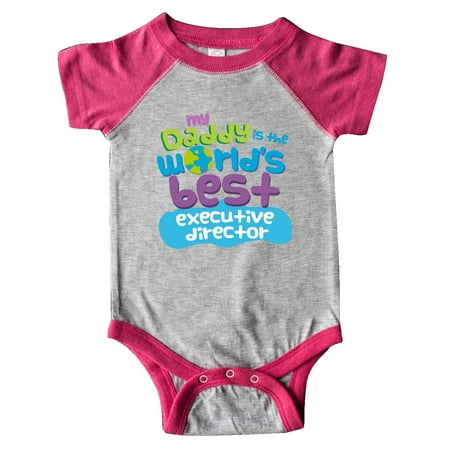 

Inktastic World’s Best Executive Director Daddy Gift Baby Boy or Baby Girl Bodysuit