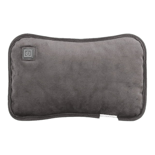 Bouillotte Rechargeable par USB avec Réglages de Chaleur Réglables et Housse en Flanelle Douce pour Lit Portable et Confort de Réchauffement des Mains