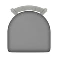 thumbnail image 3 of XL 410 Jackie 25" Swivel Counter Stool with Anodized Nickel Finish and Canter Folkstone Grey Seat, 3 of 4
