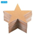 thumbnail image 3 of Uxcell Estrellas Recortadas, Paquete de 150 Estrellas de Papel para Decoración de Aula DIY, Dorado Oscuro, 3 of 7