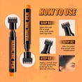 thumbnail image 4 of EGNMCR Stylo à Double Tête de Brosse Imperméable et Résistant à la Transpiration 3 ml Stylo pour Sceller la Ligne des Cheveux, 4 of 5