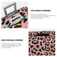 thumbnail image 3 of Fotbe Leopard Funda Protectora para Equipaje, Antirrayones y Resistente a la Suciedad, Compatible con Maletas de 18 a 32 Pulgadas-X-Large, 3 of 7