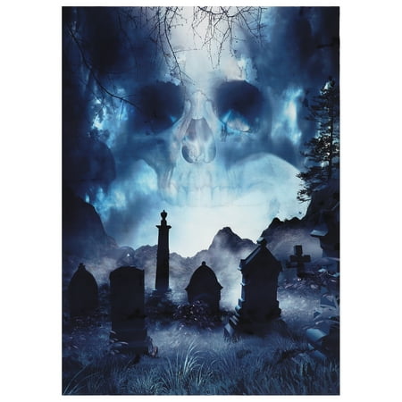 Image of Halloween Backdrop Creepy Backdrops Horror Background Wall Hanging Blankets Photography
