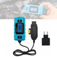 thumbnail image 1 of Automotive Circuit Fault Probe Tester,Portable High-Precision Current Tester, 20A 48V Car Relay Fuse Blade Checker, Built-in Front Light with Blue Backlit LCD Screen, 1 of 9