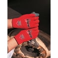 thumbnail image 6 of Ninja Flex N9680S 15-gauge Nylon Rubber-Latex Coated Gloves, Small, Gray/Red, 12PK, 6 of 6