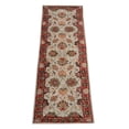 thumbnail image 3 of Rugsotic Carpets Hand Tufted Wool Eco-Friendly Area Rugs - 2'6''x10', Runner, Beige Red, Modern Contemporary Design, High Pile Handmade Anti Skid Rugs for Living Room, Bed Room (K00106), 3 of 5