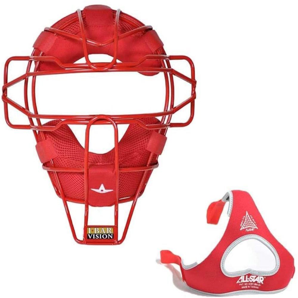 All-Star Traditional Baseball Catcher’s Mask with Luc Padding 