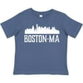 thumbnail image 3 of Inktastic Boston Massachussetts Skyline City Silhouette Boys or Girls Toddler T-Shirt, 3 of 5