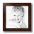 thumbnail image 2 of ArtToFrames 9x9 Inch Walnut Picture Frame, This Brown Wood Poster Frame is Great for Your Art or Photos, Comes with Regular Glass (4106), 2 of 8