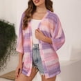 thumbnail image 5 of Gfyviroh Cardigan for Women Casual Knit Open Front Lightweight Cardigans Summer Comfortable 3/4 Sleeve Outerwear, 5 of 7