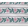 thumbnail image 4 of oneOone Cotton Flex Fabric Leaves & Floral Block Printed Craft Fabric BTY 40 Inch Wide, 4 of 4