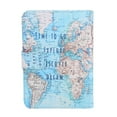 thumbnail image 4 of Passport Holder,Cute Printing PU Leather Passport Holder Protection Cover ID Credit Cards Case, 4 of 8
