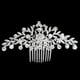 thumbnail image 4 of KAKOWELY Peineta para el pelo con cristales y diamantes de imitación para novia y boda, 4 of 4