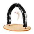 thumbnail image 1 of ¡Campaña con descuento!Dispositivo antipicazón y frotador para el pelo de gato, cepillo de plástico en forma de arco, rascador para gatos, juguete para gatos, cuidado del cabello, placer personal, ra, 1 of 9
